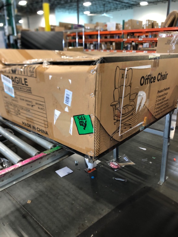 View 5 of ***AS IS - NO RETURNS - SALE FINAL - FOR PARTS ONLY*** Ergonomic Office Chair, Adjustable High Back Desk Chair with Headrest Footrest 2D Lumbar Support - Executive Breathable Mesh Comfy Swivel Rolling Reclining Computer Task Chairs for Home Office Gaming