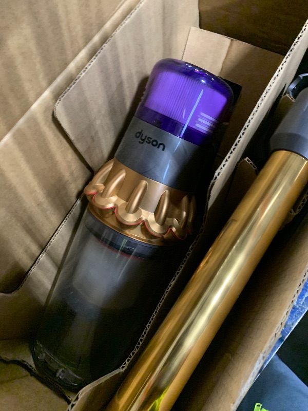 Photo 1 of ***NOT WORKING**** Restored Premium Dyson V15 Detect Total Clean Extra Cordless Vacuum | Yellow/Nickel (Refurbished)