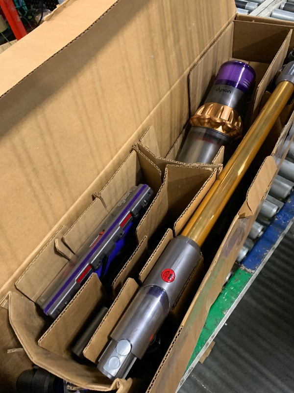 Photo 1 of ***NOT WORKING**** Restored Premium Dyson V15 Detect Total Clean Extra Cordless Vacuum | Yellow/Nickel (Refurbished)