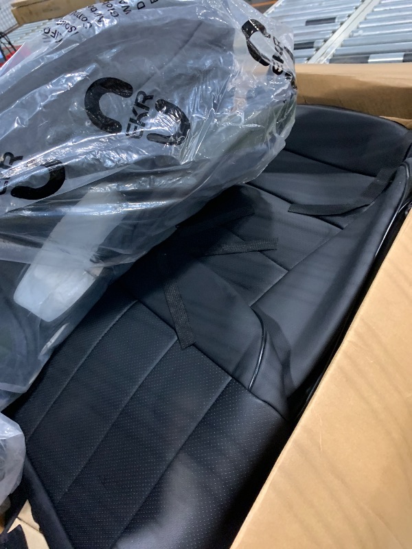Photo 1 of **SIMILAR ITEM** Coverado Nappa Leather Car Seat Covers Full Set, Luxury Waterproof Seat Protectors, Airbag Compatible Anti?Slip Auto Seat Covers, Universal Fit for Most Cars SUVs Trucks Pickup Vehicles