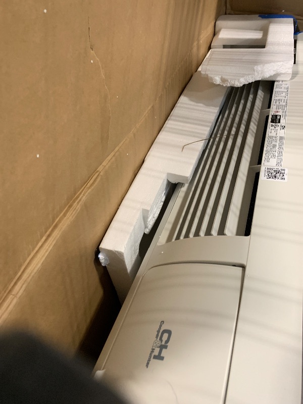 Photo 1 of ****SOLD FOR PARTS FINAL SALE**** **MISSING PARTS AND NON FUNCTIONAL ***** Cooper & Hunter 9,000 BTU PTAC Packaged Terminal Air Conditioner & Heat Pump – Built-In 3.5kW Electric Heater – Includes Wireless Smart Kit, Remote & Power Cord – R-32 Refrigerant