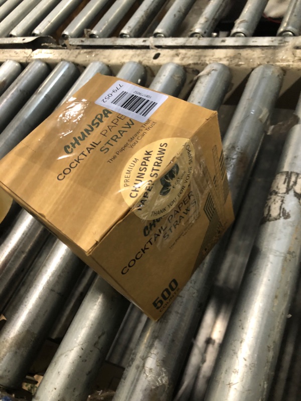 Photo 1 of [500 Bulk] 5.75 inch White Small Paper Straws for Kids, Milk Cartons, Cocktail, Coffee, Short Drinks - Eco Friendly Disposable Drinking Straws