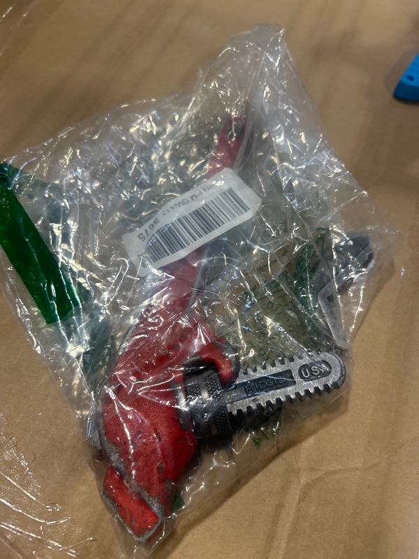 Photo 1 of ***VERY USED** RIDGID 31305 Model E-110 9.5" Offset Hex Jaw Pipe Wrench, Red, Made in The USA