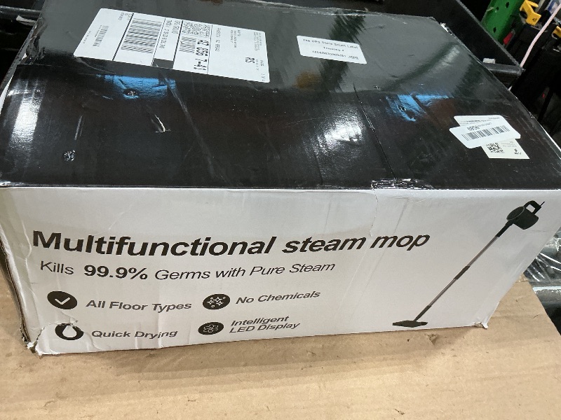 Photo 1 of 11-in-1 Steam Mop - Detachable Handheld Steam Cleaner with 380mL Tank, 260? Floor Steamer for Hardwood, Tile, Grout, Windows, Bath & Kitchen - 3-Level Steam Control, Multi-Purpose Floor Steam Cleaner