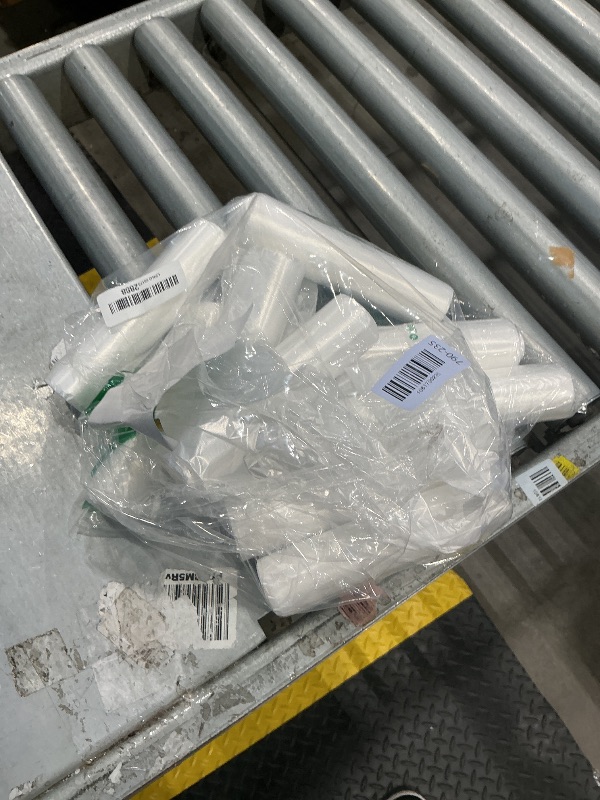 Photo 1 of 10 Gallon 300 Counts Medium Trash Bags Tall Kitchen Garbage Bags by Teivio, 9 Gallon 10 Gallon 11 Gallon,Bathroom Trash Can Bin Liners, Intended for Home,Plastic Bags for office kitchen, Clear