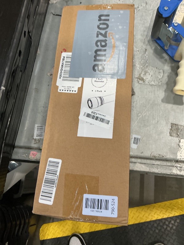 Photo 1 of 1” Diameter Curtain Rods Itself is 30 to 144 inch 2 Pack Fit 30-142 inch, 66 to 120 inch Window with Heavy Duty Adjustable Rod Matte White Splicing Metal Extra Long Curtain Rod for Windows