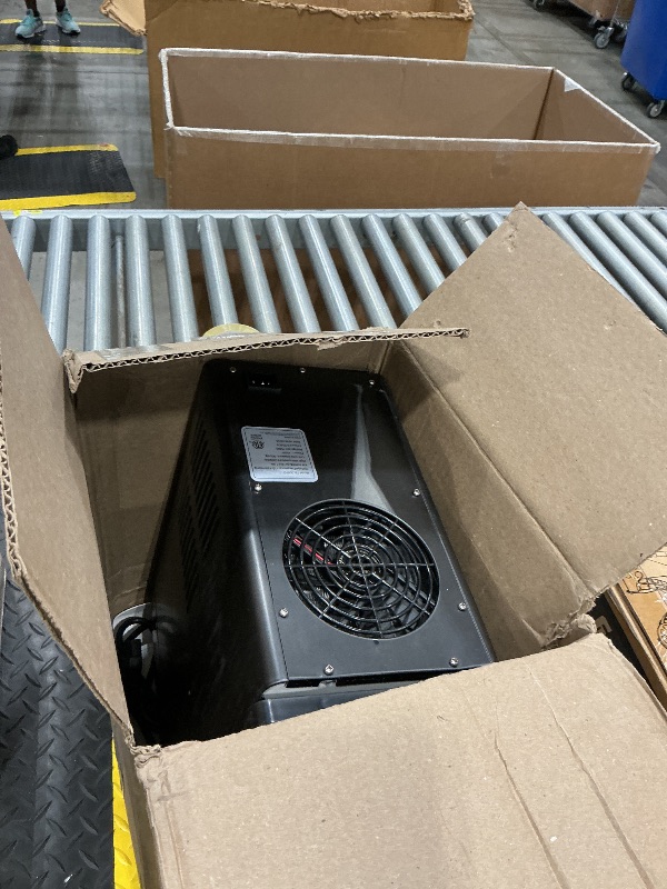 Photo 1 of **Broken&NOT working**Oylus Nugget Ice Maker Countertop, Smart Pebble Ice maker with LCD Panel, 4min Making, 26lbs/24H Crushed Chewable Ice, Pellet ice maker with Timer Status Alert, Self-Cleaning, Chewy Ice for Home Party