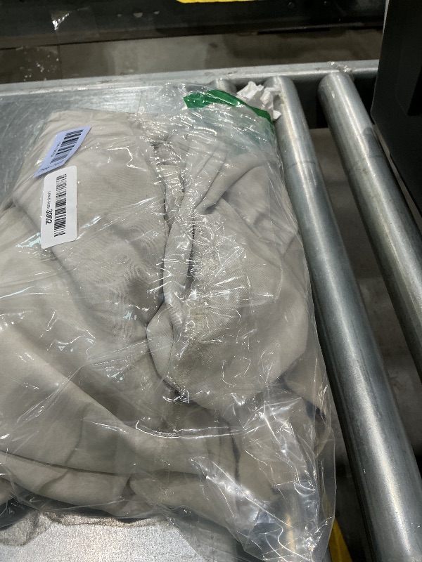 Photo 1 of *** used needs to be cleaned *** MQK Thick Egg Chair Cushion Replacement, Button Tufted Outdoor Swing Chair Cushion with High Elasticity PP Cotton and Skin-Friendly Fabric, Hanging Cushion for Patio Porch Furniture (Only Cushion)