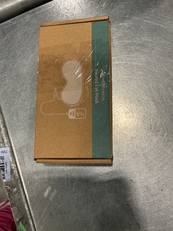 Photo 1 of [PARTIAL SET] Heated Eye Mask - Rechargeable Electric Eye Mask for Dry Eyes, 2500 mAh Large Battery & Washable Cover, Eye Pad for Sleeping