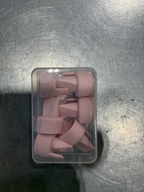 Photo 1 of [6-Count] Papablic Duckbill Valves, Replacement Milk Valves Compatible with Spectra S1 S2 and Medela Breast Pumps Accessories, BPA & DEHP Free, Pink