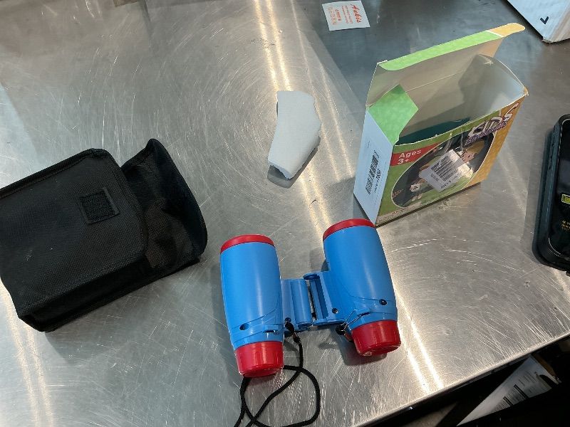 Photo 1 of [Broken down middle] Scotamalone Kids Binoculars Shock Proof Toy Binoculars Set for Age 3-12 Years Old Boys Girls Bird Watching Educational Learning Hunting Hiking Birthday Presents