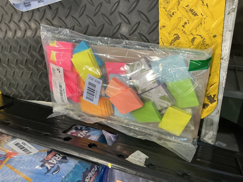 Photo 1 of (24 Pads) Sticky Notes 1.5x2 in, 8 Colors Post Self Sticky Notes Pad Its, Bright Post Stickies Colorful Sticky Notes for Office, Home, School, Meeting, 75 Sheets/pad