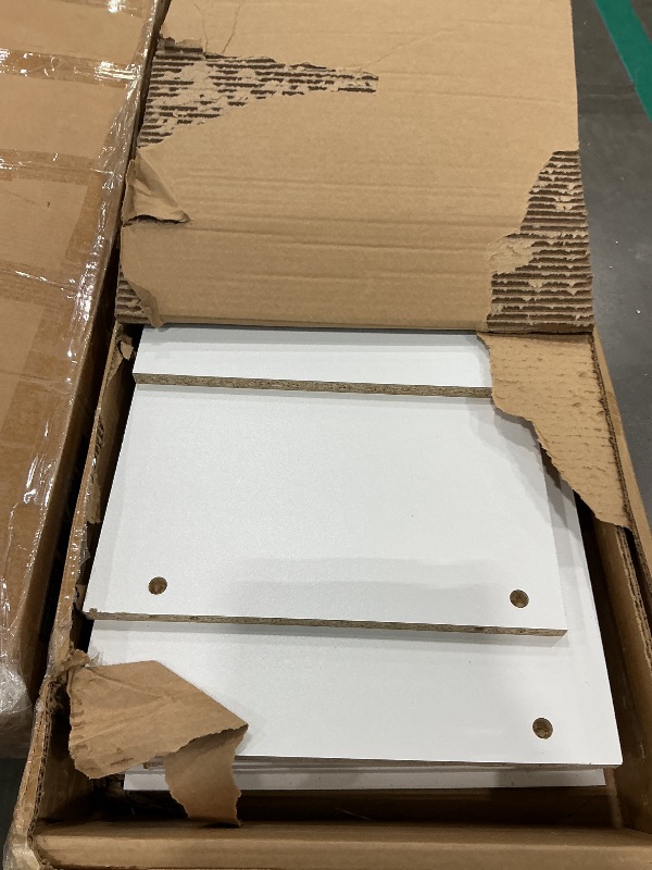 Photo 1 of ***UPDATED 6/19 MISSING PARTS***Prepac Elite Premium Home Storage Cabinet with Doors and Shelves, White Storage Cabinet with 5 Shelves for Kitchen, Bathroom 16" D x 32" W x 72" H