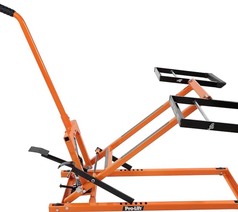 Photo 1 of 
Pro Lift Lawn Mower Jack Lift with 300 Lbs Capacity for Tractors and Zero Turn Lawn Mowers