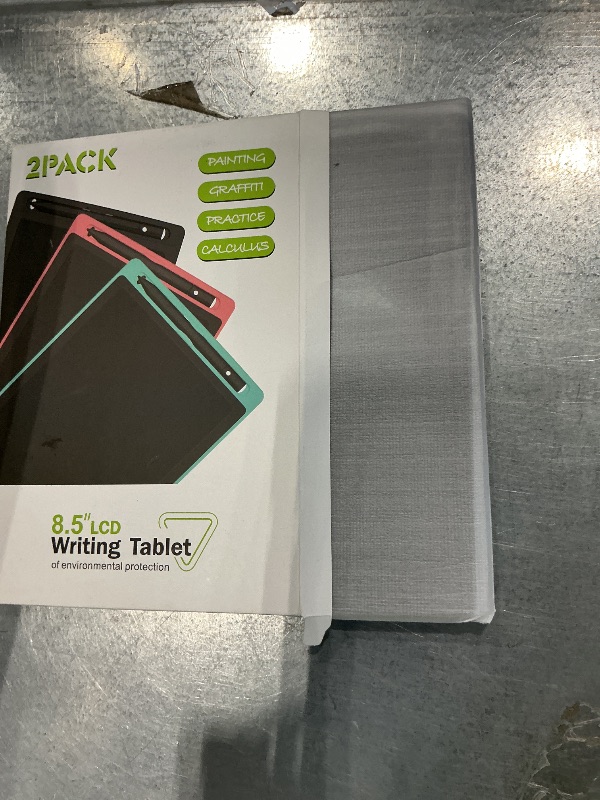 Photo 1 of [2 Pack] 8.5 Inches LCD Writing Tablet with 2 Magnets,TIQUS Magnetic Electronic Ewriter (Single Color Black)