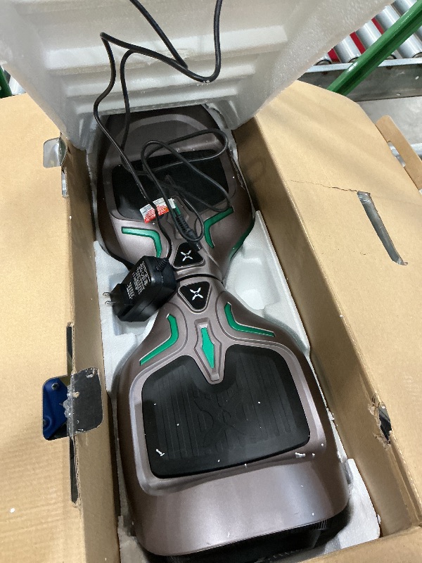 Photo 1 of [UNTESTED] Hover-1 Superfly Electric Self Balancing Scooter with 7MPH Top Speed, 6 Mile Range, Long Lasting Li-Ion Battery - 5HR Full Charge, Built-In Bluetooth Speaker - Rider Modes: Beginner to Expert