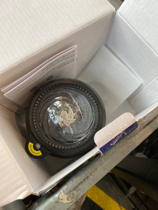 Photo 1 of [MISSING PARTS & MAJOR DAMAGE] ENOKIK Galaxy Projector, Star Aurora Projector Built-in Bluetooth Speaker, Night Light for Kids Adults, White Noise Light for Home Decor/Relaxation/Party/Music/Gift (Black)