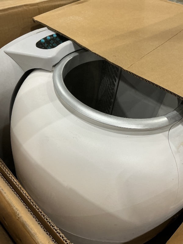 Photo 1 of ** sold as is no refund/return** Petcove Automatic Self Cleaning Litter Box for Multiple Cats - PurrTek with Smart App Control (5GHz Wi-Fi), Triple Odor Control, Quiet Operation & Advanced Safety Sensors