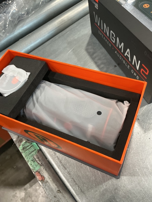 Photo 1 of [MALFUNCTIONING] Bushnell Golf Wingman 2 GPS Bluetooth Speaker | Audible Distances, Magnetic Cart Mount, Custom Sound Bites, TWS Pairing & USB-C Charging