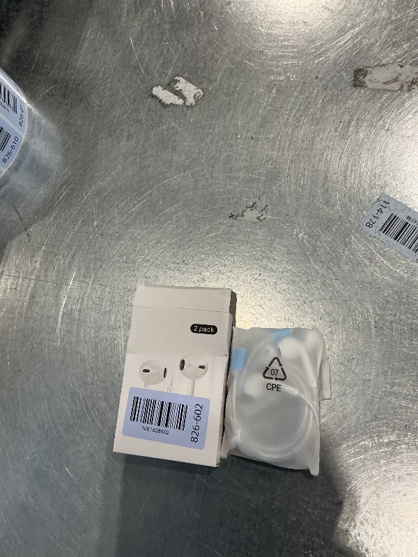 Photo 1 of [Apple MFi Certified] iPhone Headphones Wired, 2 Pack Lightning Earbuds/Earphones Wired with Built-in Mic & Volume Control HiFi Stereo Nosie Reduction Compatible for iPhone 14 13 12 11 Pro Max XS XR X