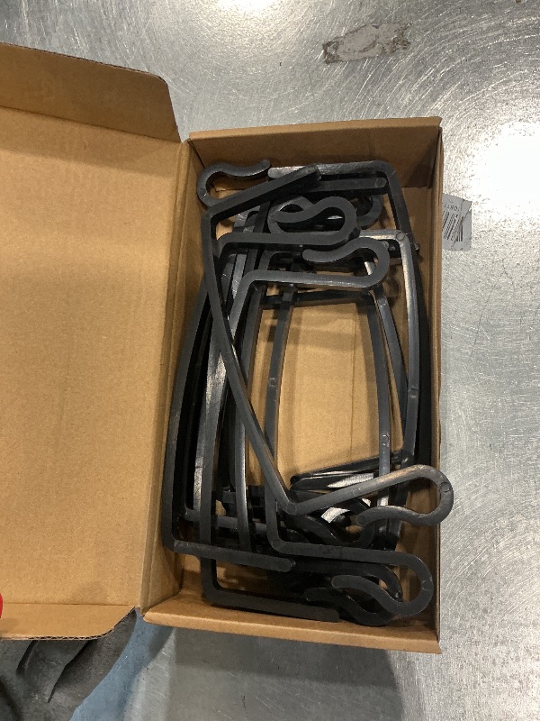 Photo 1 of **FINAL SALE!!!!
Frienda 15 Pcs Outdoor Light String ABS Hooks for 6 Inch Concrete Wall Cinder Block Fences No Drill Outdoor Light String Hooks for Cinder Block Concrete Wall and Fence, Black