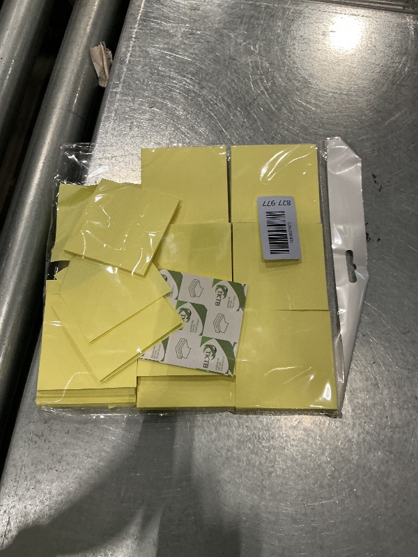 Photo 1 of (18 Pads) Pop Up Sticky Notes 3x3 Refills, Yellow Strong Adhesive Post, Suitable for Home, Office, School, Clean Removal