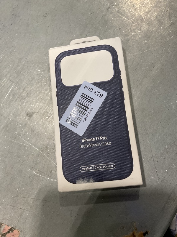 Photo 1 of ***DAMAGED*** Apple iPhone 17 Pro TechWoven Case with MagSafe - Blue