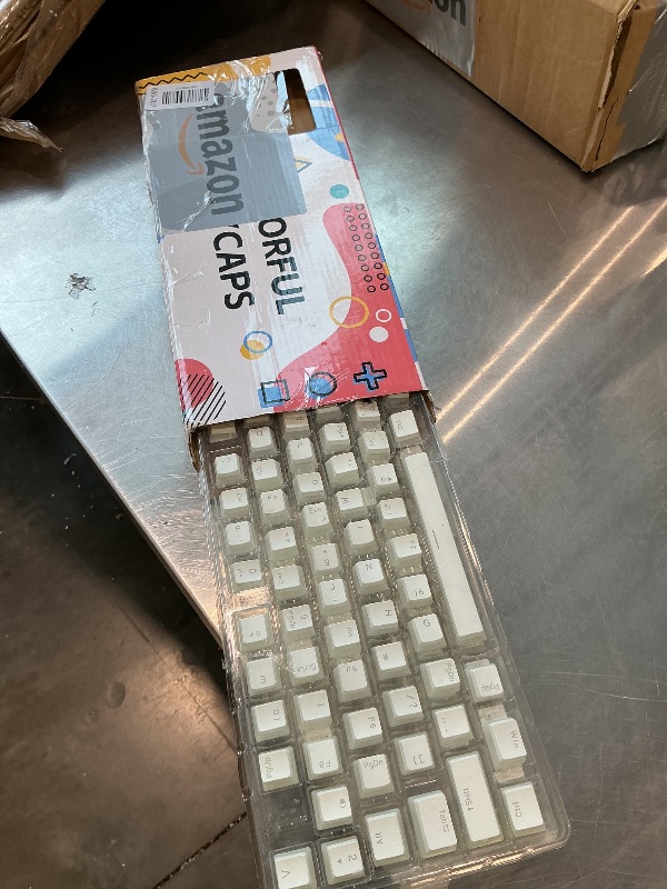 Photo 1 of [SIMILAR ITEM] MOA Profile Keycaps, Rainbow PBT Keycap, Minimalist White Cute Round Keyboard Keycap, Dye-Sublimation Colorful Custom Key Cap for 61/64/68/84/87/100/104/108 Cherry MX Mechanical Keyboards(124 Keys)
