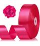Photo 1 of ***STOCK PHOTO FOR REFERENCE ONLY***
60 Yards Hot Pink Satin Ribbon 1-1/2 Inch, Solid Polyester Fabric Ribbon for Gift Wrapping, Crafts, Flower Bouquet, Wedding, Festival, Christmas, Halloween