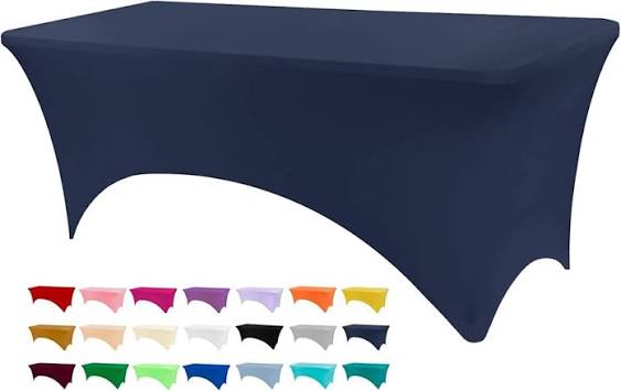 Photo 1 of ***STOCK PHOTO FOR REFERENCE ONLY***d
GRS-Certified Eco-Friendly Fabric, Elastic Fit Rectangle Tablecloth, Washable, Wrinkle-Free, For Events & Parties