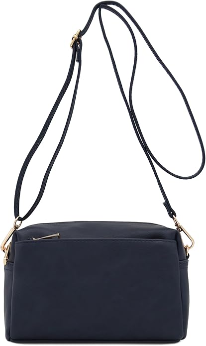 Photo 1 of ***STOCK IMAGE FOR REFERENCE***
FashionPuzzle Triple Zip Small Crossbody Bag
