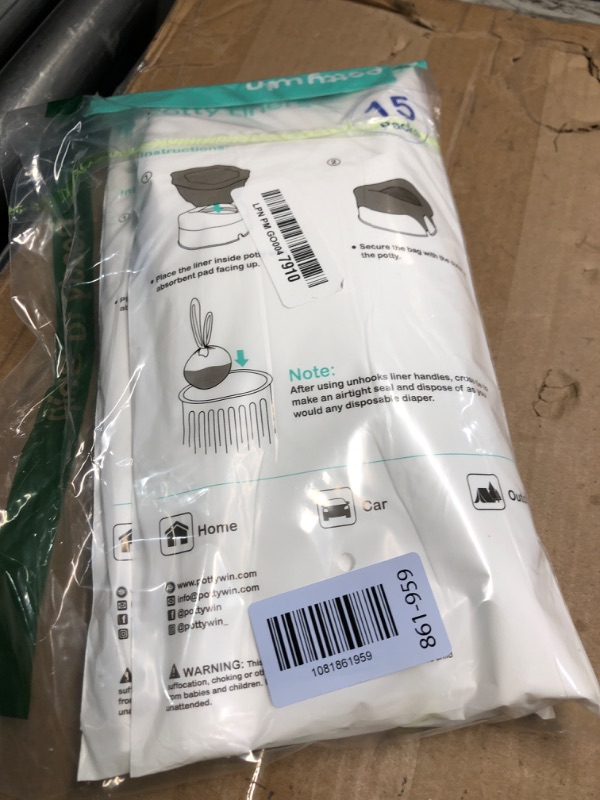 Photo 1 of [30 Counts] Disposable Potty Liners Compatible with OXO Tot 2-in-1 Go Potty, Potty Refill Bags for Toddler Travel, Universal Potty Bags Fit Most Potty Chairs and Travel Potty