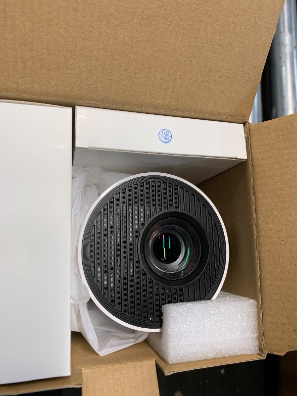 Photo 1 of ?Electric Focus?Magcubic Mini Projector 4K Support, Portable Projector with WiFi 6 and Bluetooth 5.4, Smart Proyector, 5W Soundbase Speaker, 180°Rotation for Home Theater