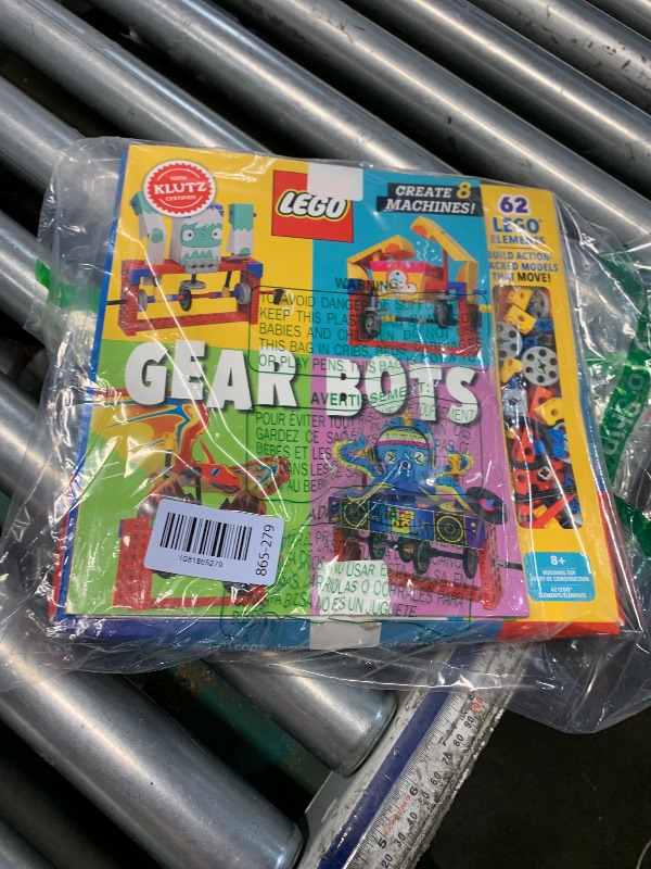 Photo 1 of **ONLY THE BOOK**Klutz Lego Gear Bots Science/STEM Activity Kit for 8-12 years