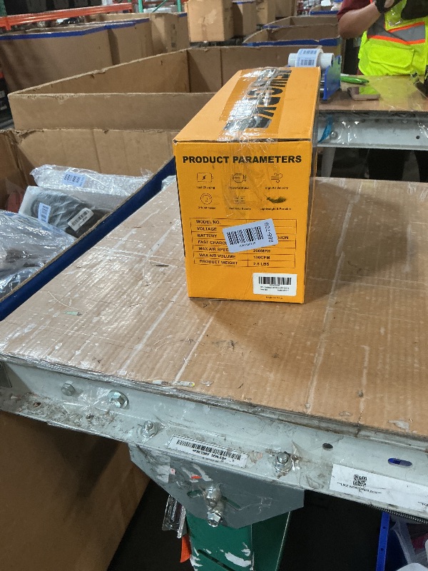 Photo 1 of ***Missing all the attachments*** EWORK Small Leaf Blower Cordless 21V 130CFM & 200MPH Lightweight Electric Leaf Blower with 2x2.0Ah Battery and Fast Charger, Mini Battery Powered Compact Blowers for Lawn Care, Leaves, Jobsite