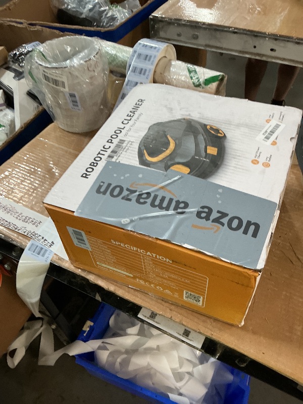 Photo 1 of ***STOCK PHOTO FOR REFERENCE ONLY***Y20 Robotic Pool Cleaner, Cordless Pool Vacuum for Above Ground & Inground Flat Pools with Dual Motors, Auto-Parking, Powerful Pool Vacuum Robot for Up to 1100 Sq.Ft