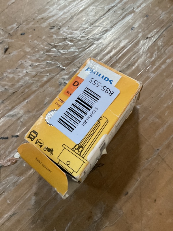 Photo 1 of ***MISSING PARTS***
Philips Automotive Lighting D2S Authentic Xenon HID Headlight Bulb with 4200K Intense White Light, Fits Select High Beam and Low Beam Positions, 1 Pack