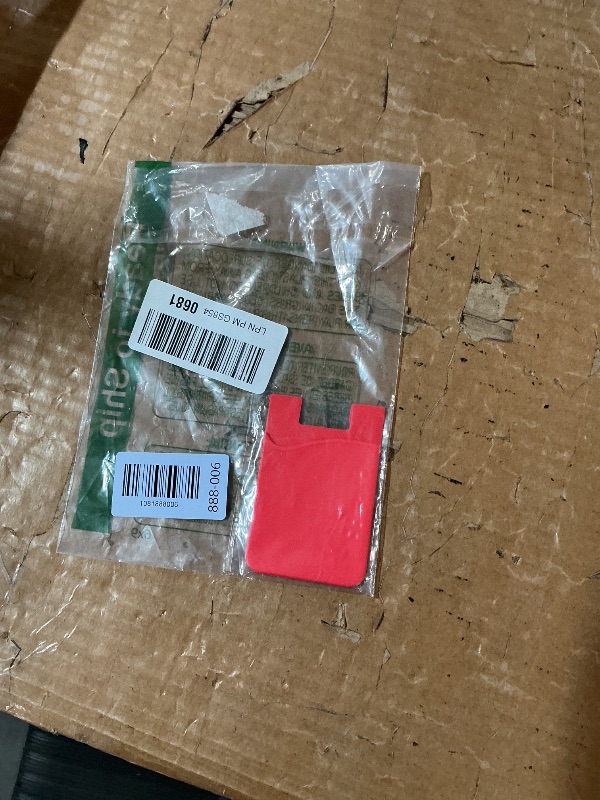 Photo 1 of ***MISSING PARTS***
Frienda 24 Pcs Adhesive Card Holder Bulk for Phone Silicone Card Holder Adhesive Silicone Back of Phone Wallet for Check ID Business Credit Cards Compatible Works with Most Smartphones (Lovely Color)