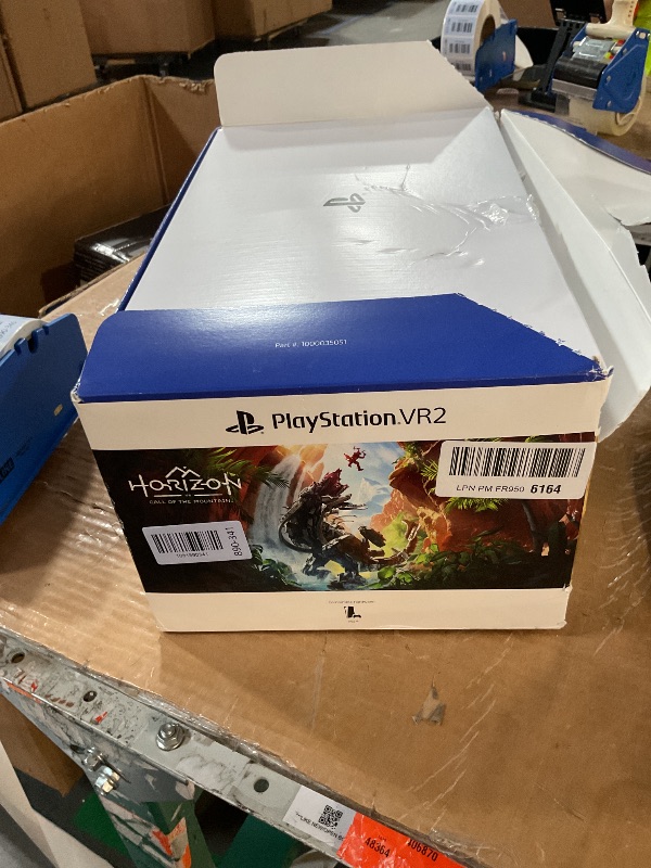 View 2 of ***FOR PARTS ONLY***NO CONTROLLERS****
PlayStation VR