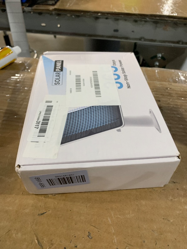 Photo 1 of ***MISSING PARTS***
Solar Panel Charger Compatible with Eufycam 3/3C/2C/2C Pro/E40/E20/2/2 Pro/E/L20/L40/Solo/SoloCam Spotlight, 5W Solar Panel for Eufy Camera, Micro USB & USB-C Port, 9.8ft Cable, P65 Waterproof, 1 Pack