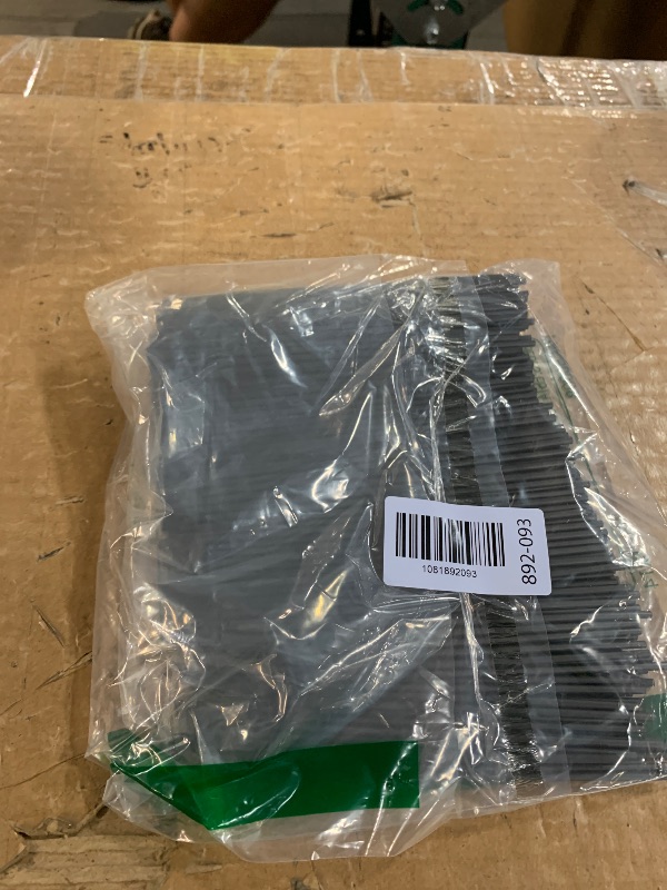 Photo 1 of [500 COUNT]CORNSTRAW 5" Short Cocktail Straws & Coffee Stirrers - Eco-Friendly PLA Cornstarch Plastic-Free Black Straws - Sip Stir Sticks for Whiskey, Cocktails, Cold Drinks - Bar & Party Supplies