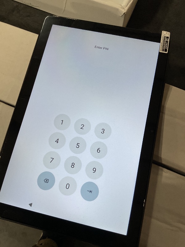 Photo 1 of ***ACCOUNT LOCKED***Paaxoo Android Tablet, 10.1 inch Android 15 Tablets 18 (6+12) GB RAM 128GB ROM, 1280x800 Incell HD Touchscreen,6000mAh Battery, Bluetooth, Dual Camera, GMS, WiFi (Black)