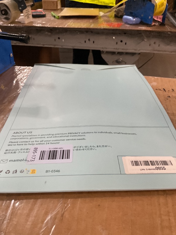 Photo 1 of [2 Pack] 15.6 Inch Laptop Privacy Screen for HP/ Dell/ Acer/ Samsung/Asus/ Lenovo/Toshiba, Removable 16:9 Aspect Privacy Filter Screen Protector for 15.6 Inch Laptop, Anti Glare Blue Light Laptop