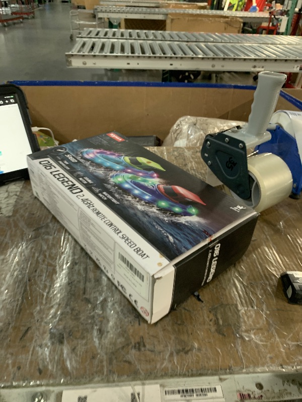Photo 1 of ***MISSING PARTS***
SYMA 2 Pack RC Boats for Kids, Remote Control Boats for Pool, 7-Mode LED Light Up & Water Spray, Up to 40 Min Total (2 Batteries), 2.4GHz 164 ft Range, Gift for Boys & Girls