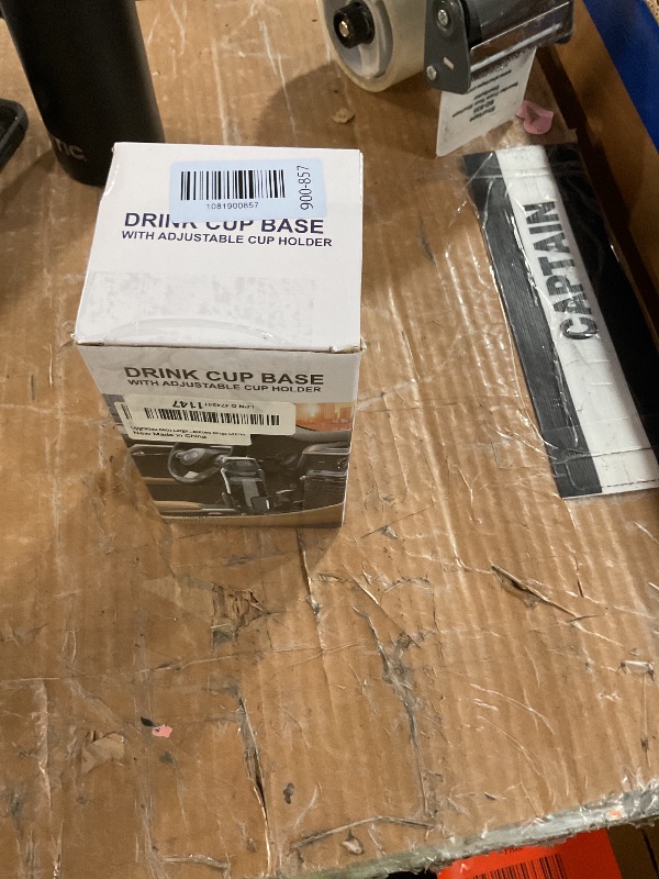 Photo 1 of * MISSING BASE*  Upgraded 64oz Large Cup Holder Expander with Coaster for Car, Expandable Cup Holder Adapter with Adjustable Base, Universal Compatible with Yeti, Hydro Flasks, Owala, Other Big Bottles Mugs Drinks