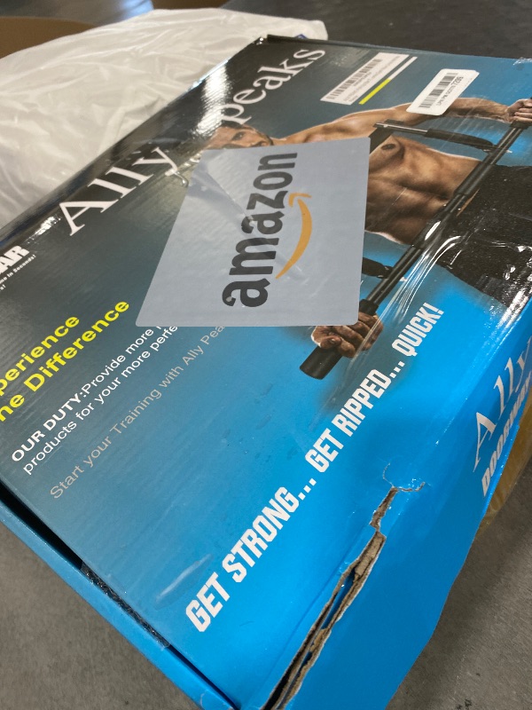 View 2 of ALLY PEAKS Pull Up Bar Thickened Steel Pipe Super Heavy Duty Steel Frame Upper Workout Bar| Multi-Grip Strength for Doorway | Indoor Chin-Up Bar Fitness Trainer for Home Gym Max Limit 440 lbs