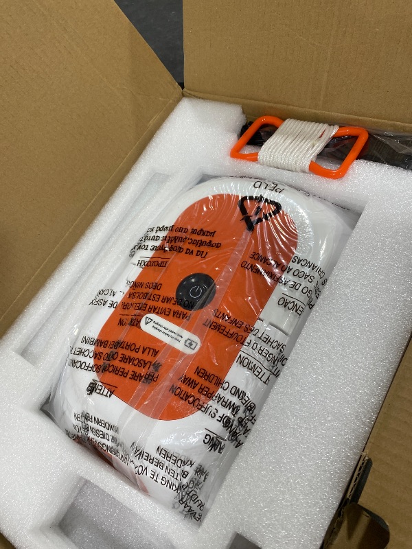 Photo 1 of 2026 Upgrade Cordless Robotic Pool Cleaner, Automatic Pool Cleaner,Pool Vacuum for Above Ground & Inground Pools,210 Min Runtime,Auto-Parking,Coverage up to 2200 Sq.Ft,Orange