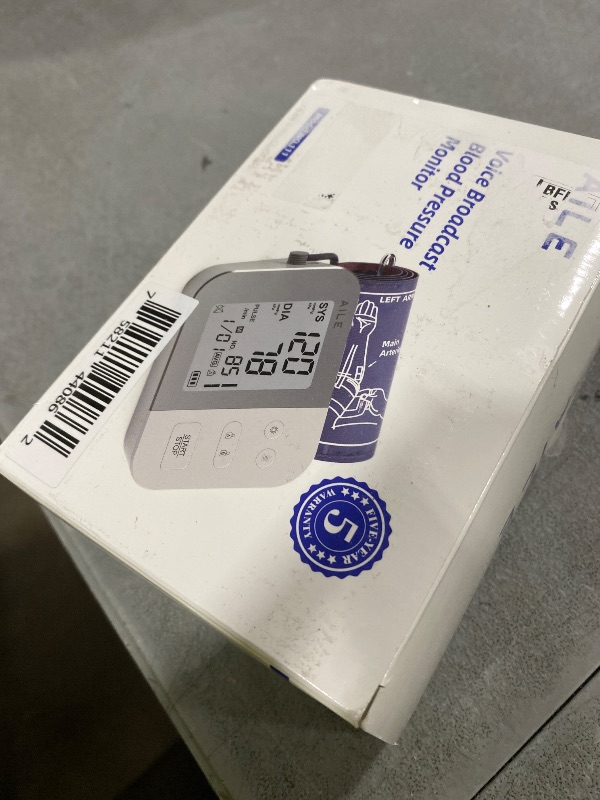Photo 1 of Blood Pressure Monitor for Home Use: AILE 111 Blood Pressure Machine - Blood Pressure Cuff (8.7-16.5") - Voice Broadcast - Accurate and Reliable Upper Arm BP Monitor