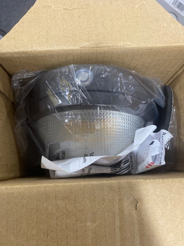 Photo 1 of dephen 15W LED Emergency Wall Pack Light with Battery Backup and Photocell, Dusk to Dawn WallPack 3500K/4000K/5000K CCT, 90 Minutes 600Lm Security Lighting Self Test (UL-Listed)