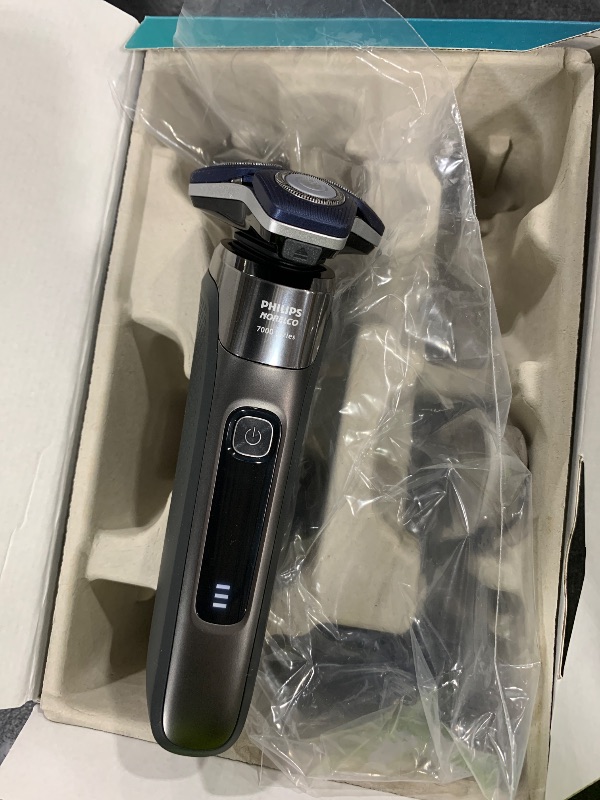 Photo 1 of Philips Norelco Shaver 7200, Rechargeable Wet & Dry Electric Shaver with SenseIQ Technology and Pop-up Trimmer, S7887/82